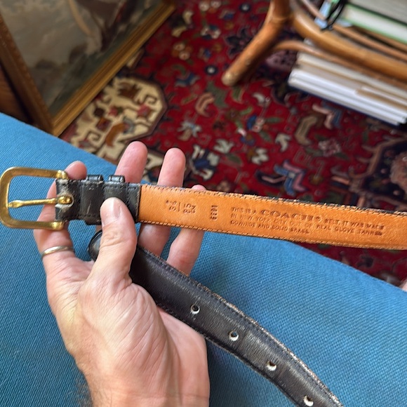 Coach vintage leather belt - Picture 7 of 8